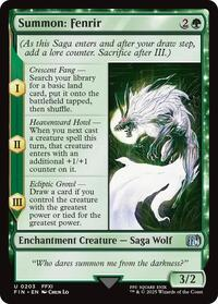 Summon: Fenrir