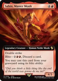 Sabin, Master Monk (Extended Art)
