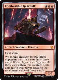 Combustible Gearhulk (Surge Foil)