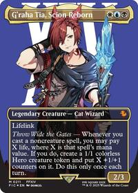 G'raha Tia, Scion Reborn (Borderless) (Surge Foil)