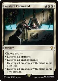 Austere Command (Surge Foil)