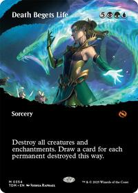 Death Begets Life (Borderless)