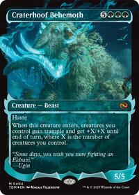 Craterhoof Behemoth (Showcase)