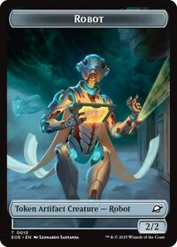 Robot // Lander (0004) Double-Sided Token
