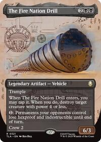 The Fire Nation Drill (Borderless)