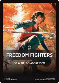 Freedom Fighters Theme Card