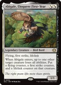 Abigale, Eloquent First-Year