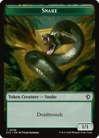 Snake // Scarecrow Double-Sided Token