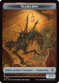 Scarecrow // Treasure Double-Sided Token