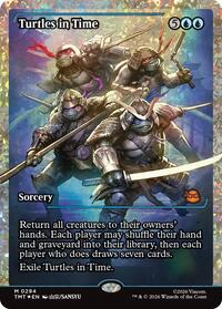 Turtles in Time (Showcase) (Fracture Foil)