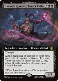 Savanti Romero, Time's Exile (Extended Art)