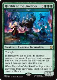 Heralds of the Shredder - Vigor (Surge Foil)