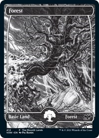 Forest (Moonlit Land) (Foil Etched)