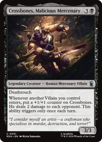 Crossbones, Malicious Mercenary