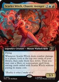 Scarlet Witch, Chaotic Avenger (Extended Art)