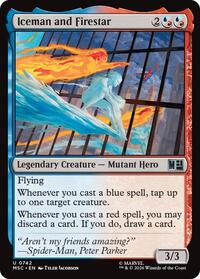 Iceman and Firestar