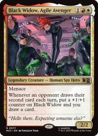 Black Widow, Agile Avenger (Surge Foil)
