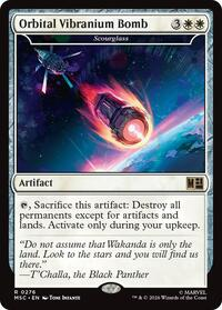Orbital Vibranium Bomb - Scourglass (Surge Foil)