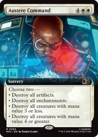 Austere Command (Extended Art)