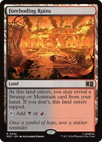 Foreboding Ruins (Surge Foil)