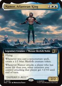 Namor, Atlantean King (Extended Art)