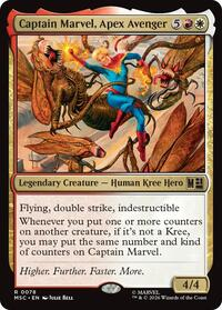 Captain Marvel, Apex Avenger (Surge Foil)