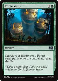 Three Visits (Surge Foil)