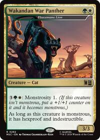 Wakandan War Panther - Fleecemane Lion (Surge Foil)