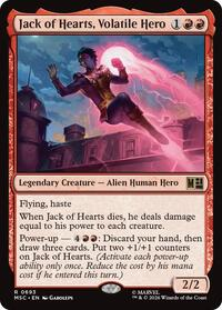 Jack of Hearts, Volatile Hero
