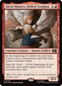 Alicia Masters, Skilled Sculptor (Surge Foil)
