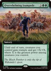 Overwhelming Stampede (Extended Art)