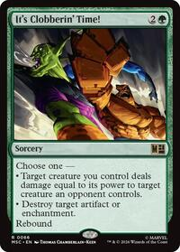 It's Clobberin' Time!