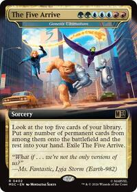 The Five Arrive - Genesis Ultimatum (Extended Art)
