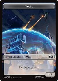 Wall (003) // Merfolk (006) Double-Sided Token