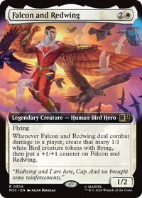 Falcon and Redwing (Extended Art)