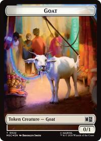 Goat // Soldier Double-Sided Token (Surge Foil)