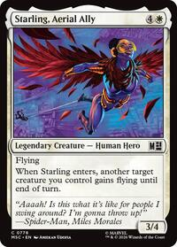 Starling, Aerial Ally