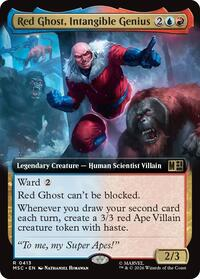 Red Ghost, Intangible Genius (Extended Art)