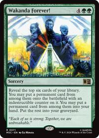 Wakanda Forever! (Surge Foil)