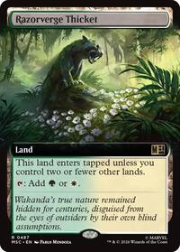 Razorverge Thicket (Extended Art)