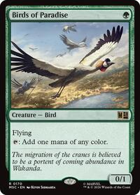 Birds of Paradise (Surge Foil)