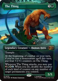 The Thing (Borderless) (Surge Foil)