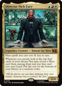 Director Nick Fury (Surge Foil)