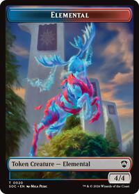 Elemental (0020) // Food Double-Sided Token
