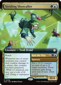 Striding Shotcaller (Extended Art)
