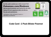 Code Card - Checklane 2-Pack Blister [Pawmot]