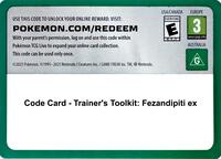 Code Card - Trainer's Toolkit: Fezandipiti ex