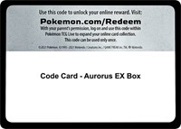 Code Card - Aurorus EX Box
