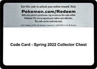 Code Card - Spring 2022 Collector Chest