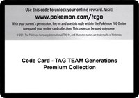 Code Card - TAG TEAM Generations Premium Collection